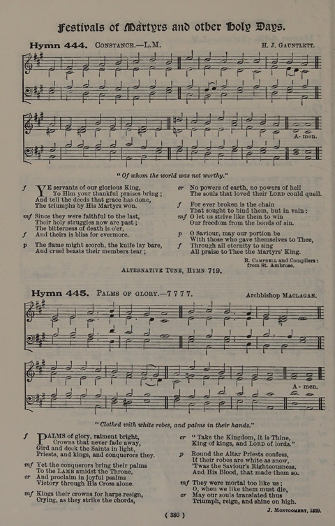 Hymns Ancient and Modern (Standard ed.) page 380