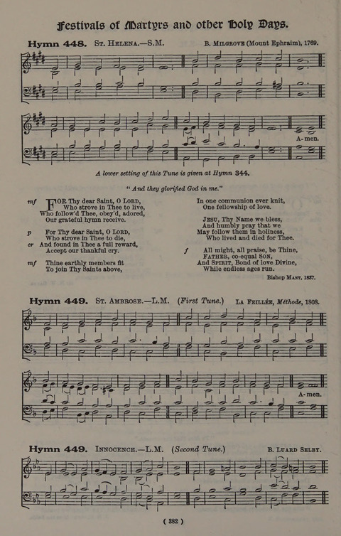 Hymns Ancient and Modern (Standard ed.) page 382