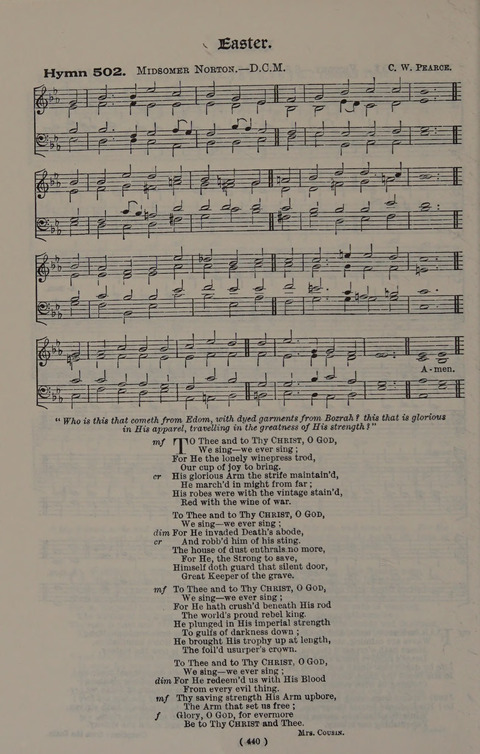 Hymns Ancient and Modern (Standard ed.) page 440