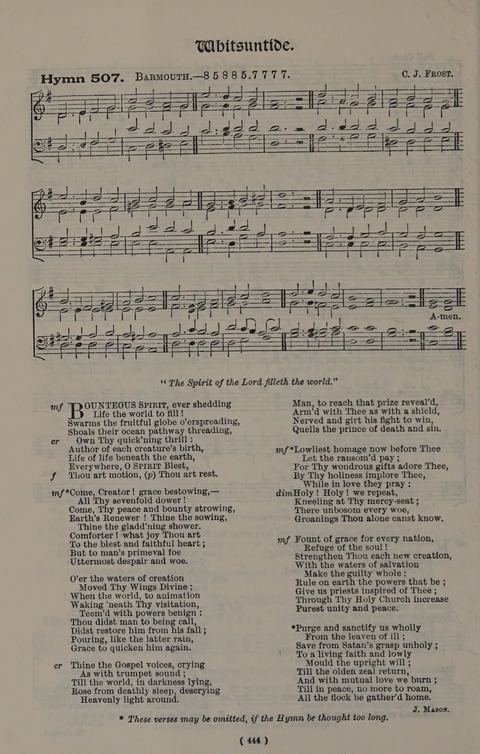 Hymns Ancient and Modern (Standard ed.) page 444