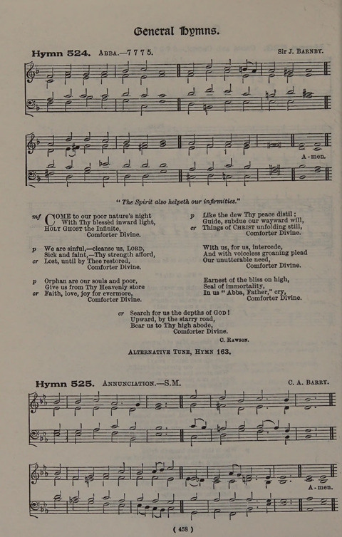 Hymns Ancient and Modern (Standard ed.) page 458