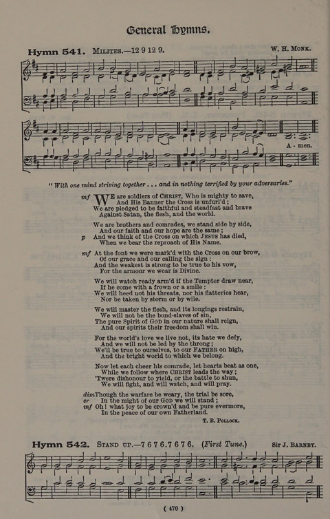 Hymns Ancient and Modern (Standard ed.) page 470