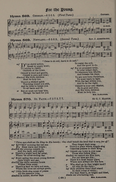 Hymns Ancient and Modern (Standard ed.) page 494
