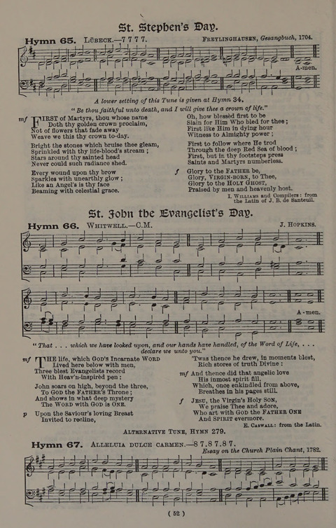 Hymns Ancient and Modern (Standard ed.) page 52