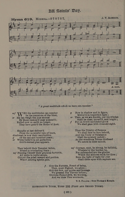 Hymns Ancient and Modern (Standard ed.) page 532