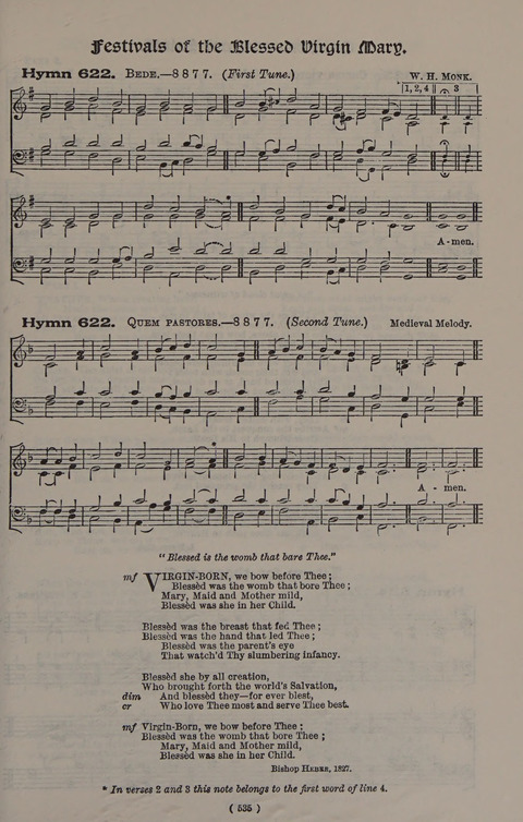 Hymns Ancient and Modern (Standard ed.) page 535