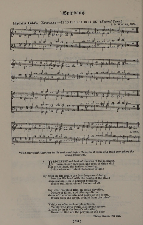 Hymns Ancient and Modern (Standard ed.) page 554