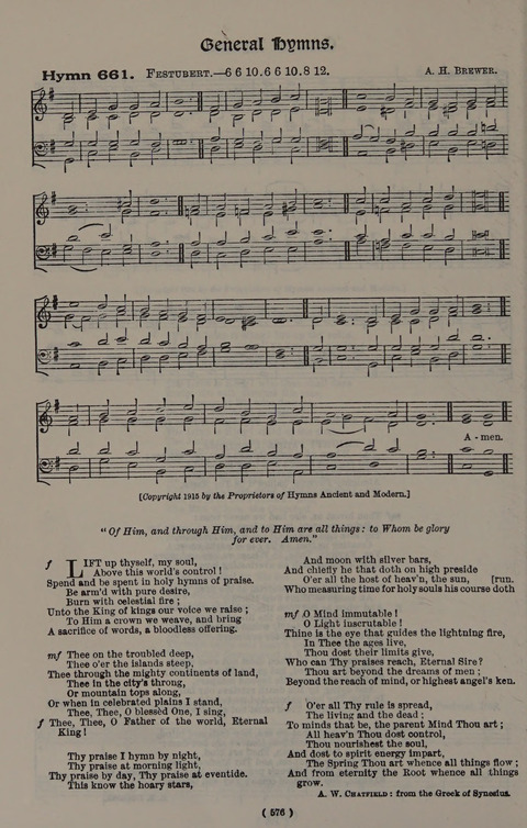 Hymns Ancient and Modern (Standard ed.) page 576