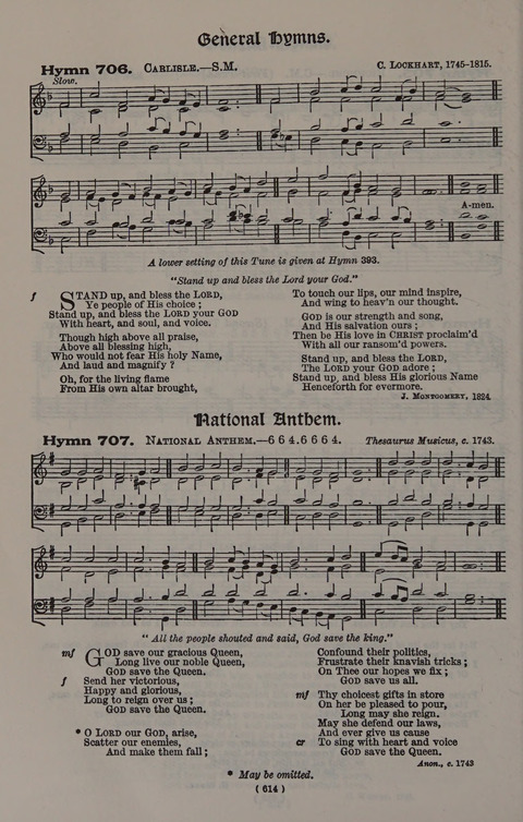 Hymns Ancient and Modern (Standard ed.) page 614