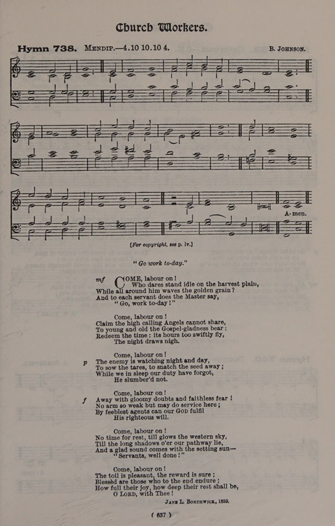 Hymns Ancient and Modern (Standard ed.) page 637