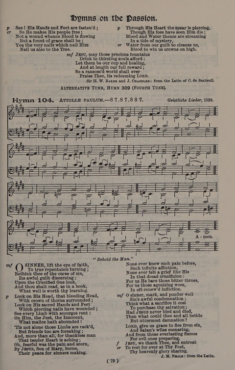Hymns Ancient and Modern (Standard ed.) page 79