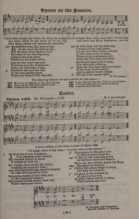 Hymns Ancient and Modern (Standard ed.) page 91