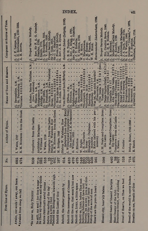 Hymns Ancient and Modern (Standard ed.) page xi