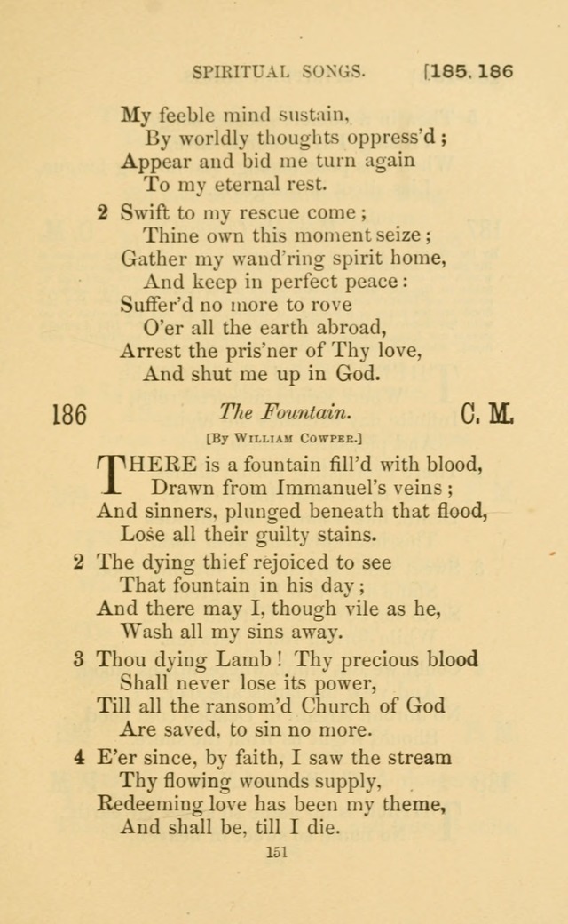 Hymns for all Christians page 166
