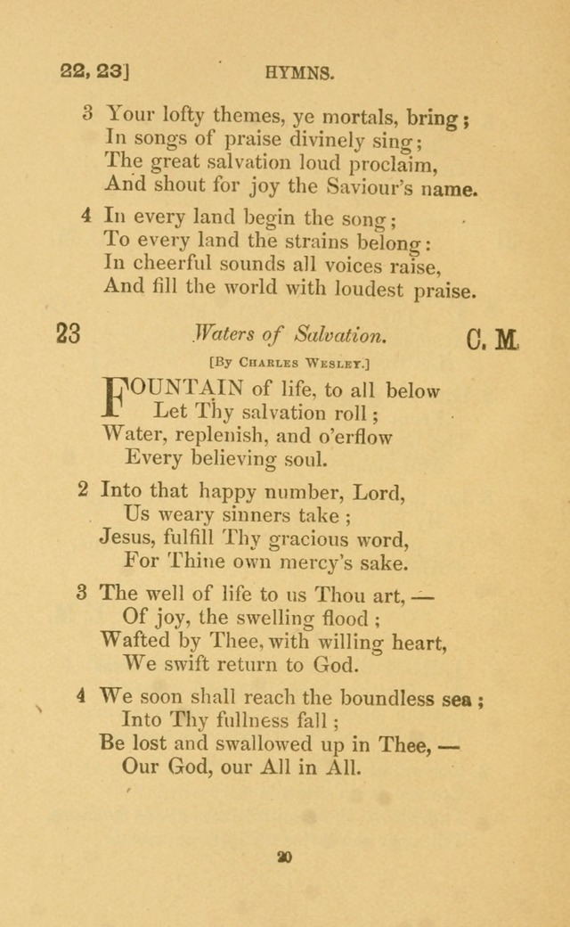 Hymns for all Christians page 33