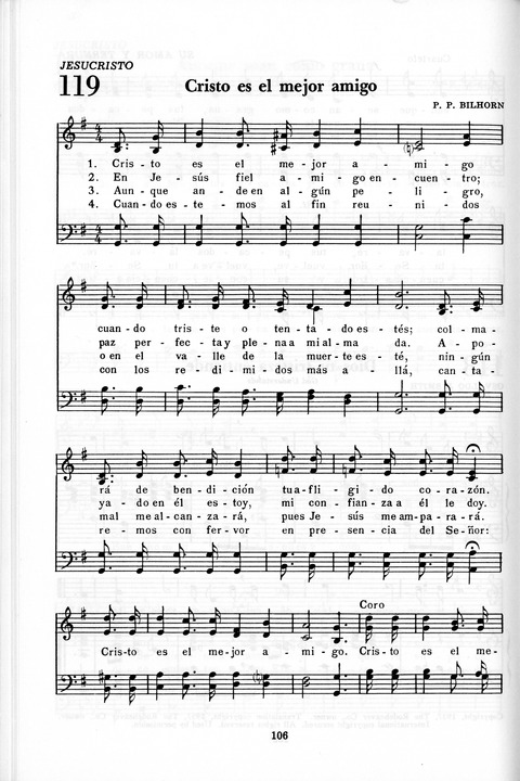 Himnario Adventista: para uso en el culto divino page 106