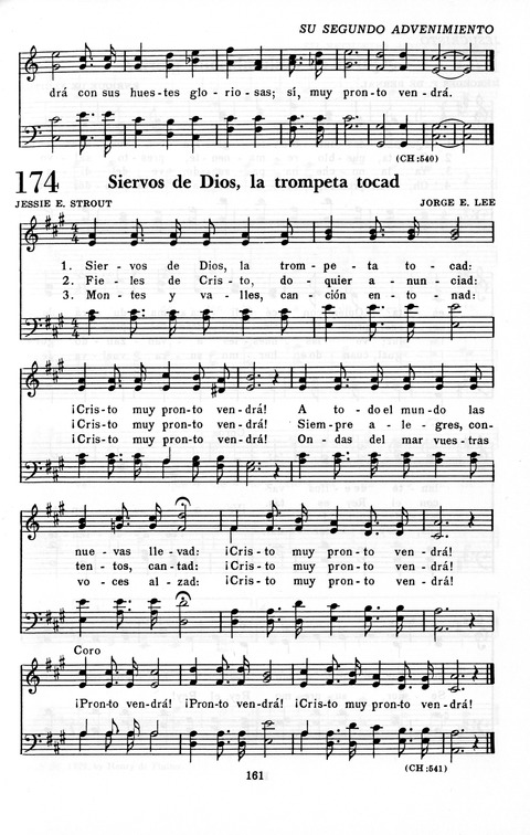 Himnario Adventista: para uso en el culto divino page 161