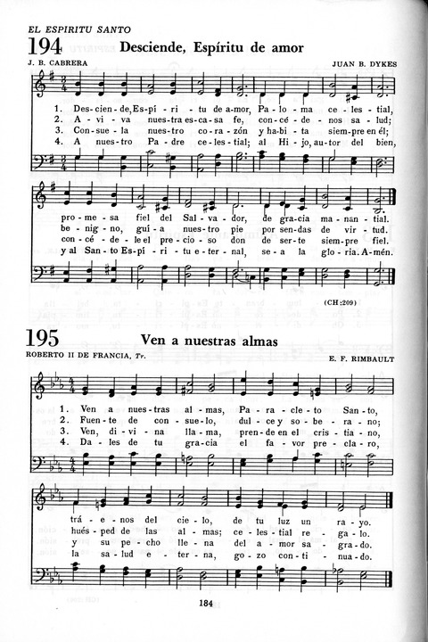 Himnario Adventista: para uso en el culto divino page 184