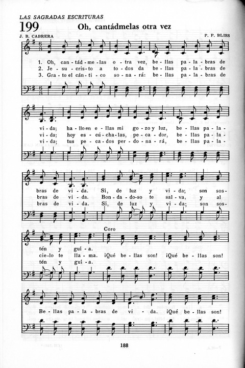 Himnario Adventista: para uso en el culto divino page 188
