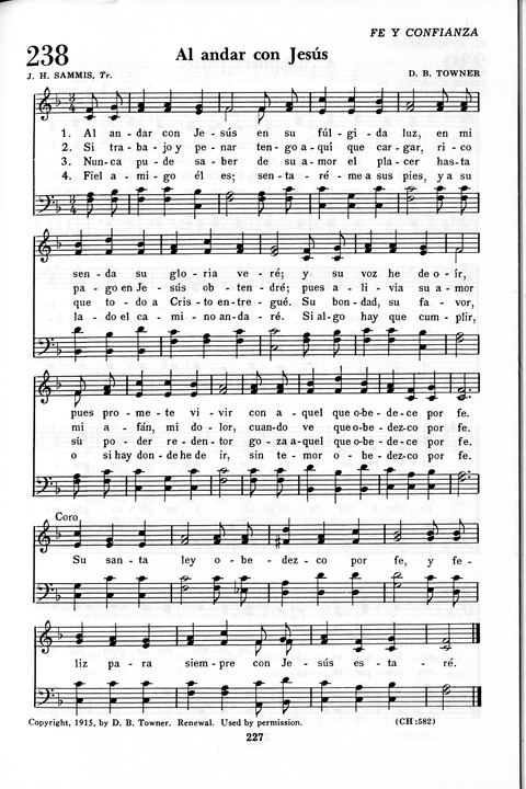 Himnario Adventista: para uso en el culto divino page 227