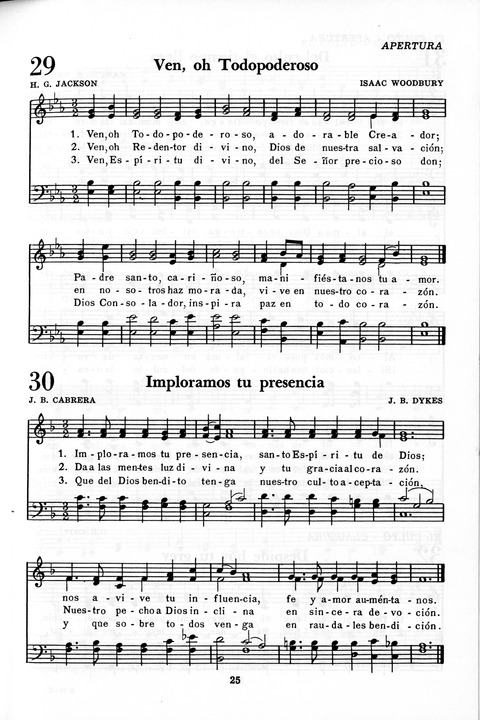 Himnario Adventista: para uso en el culto divino page 25