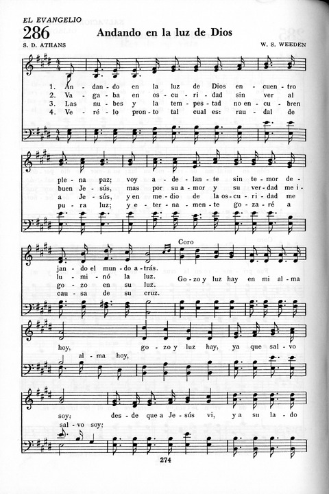 Himnario Adventista: para uso en el culto divino page 274