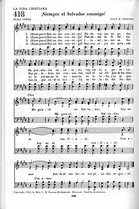 Himnario Adventista: para uso en el culto divino page 406