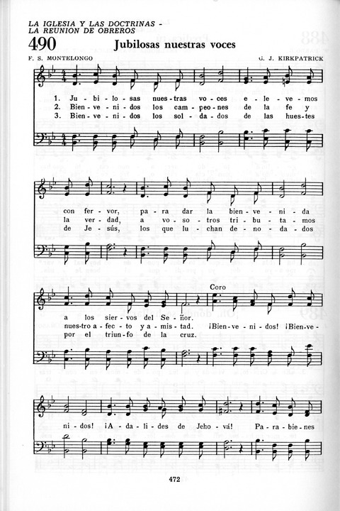 Himnario Adventista: para uso en el culto divino page 472