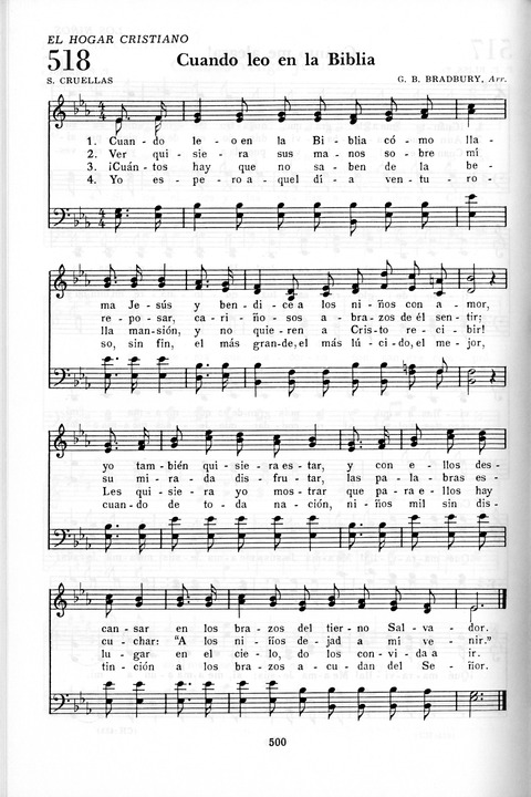 Himnario Adventista: para uso en el culto divino page 500