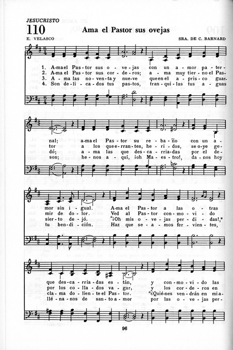 Himnario Adventista: para uso en el culto divino page 96