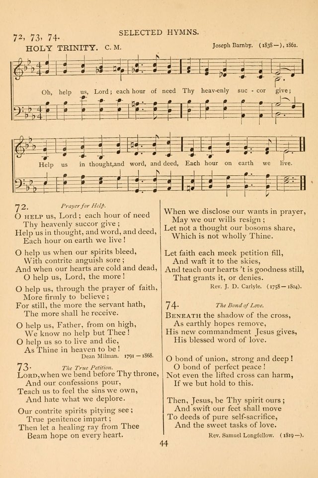 Hymnal, Amore Dei. Rev. ed. page 67
