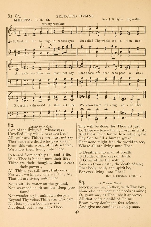 Hymnal, Amore Dei. Rev. ed. page 71