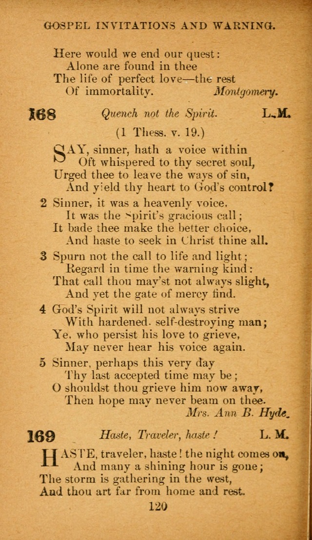 Hymnal: adapted to the doctrines and usages of the African Methodist Episcopal Church. Revised Edition page 124