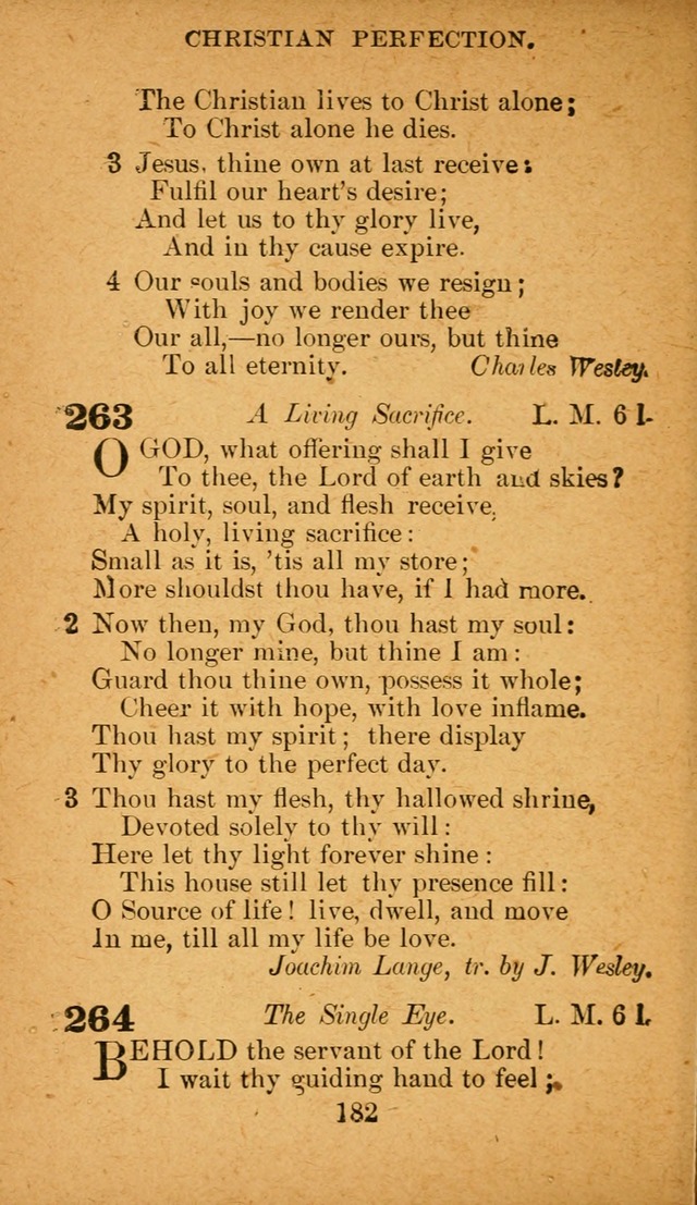 Hymnal: adapted to the doctrines and usages of the African Methodist Episcopal Church. Revised Edition page 188