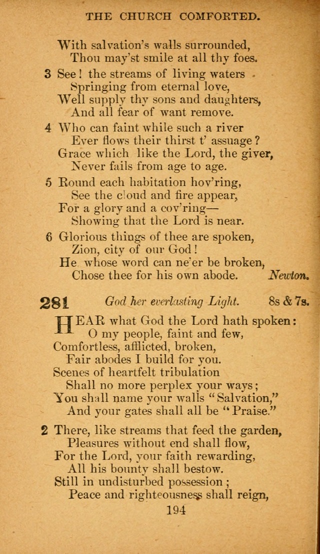 Hymnal: adapted to the doctrines and usages of the African Methodist Episcopal Church. Revised Edition page 200