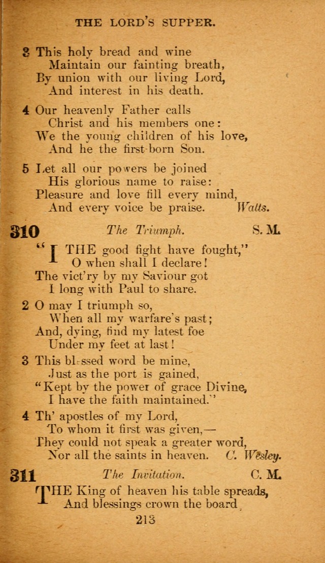 Hymnal: adapted to the doctrines and usages of the African Methodist Episcopal Church. Revised Edition page 221