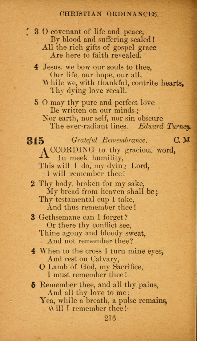 Hymnal: adapted to the doctrines and usages of the African Methodist Episcopal Church. Revised Edition page 224