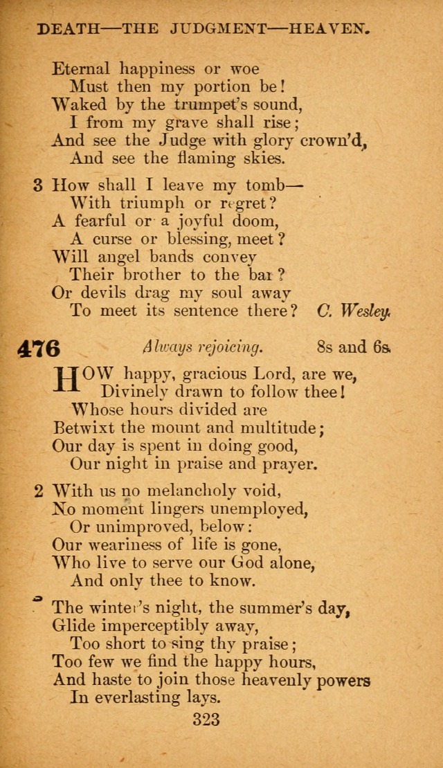 Hymnal: adapted to the doctrines and usages of the African Methodist Episcopal Church. Revised Edition page 331