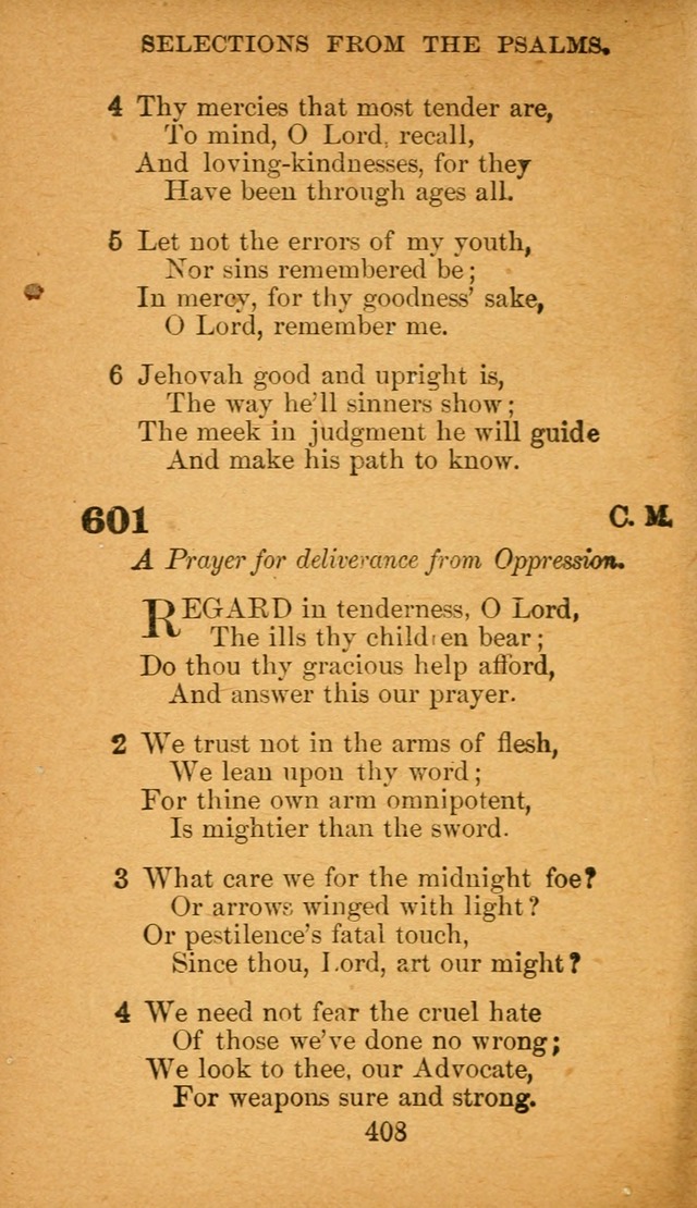 Hymnal: adapted to the doctrines and usages of the African Methodist Episcopal Church. Revised Edition page 416