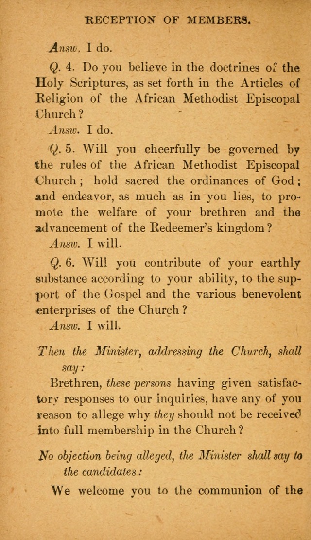 Hymnal: adapted to the doctrines and usages of the African Methodist Episcopal Church. Revised Edition page 450