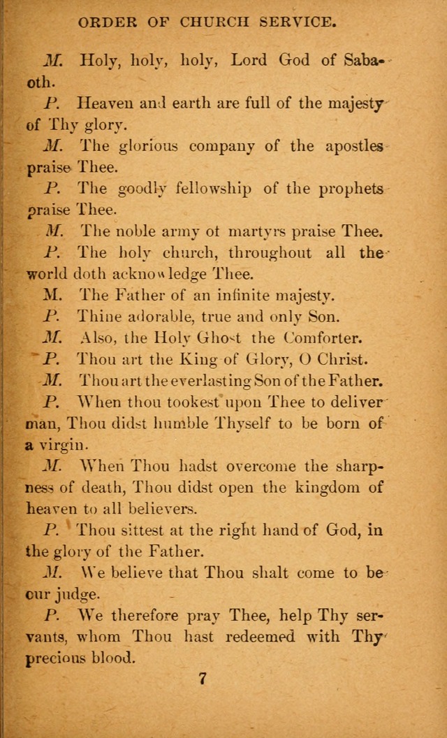 Hymnal: adapted to the doctrines and usages of the African Methodist Episcopal Church. Revised Edition page 7