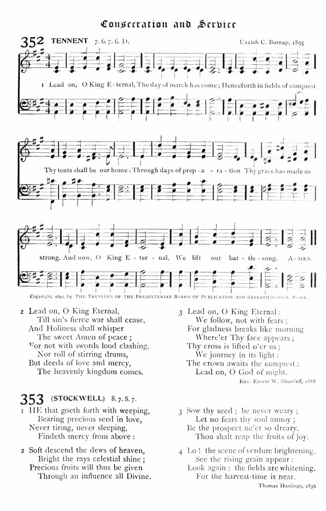 The Hymnal: published by the Authority of the General Assembly of the Presbyterian Church in the U.S.A. page 285