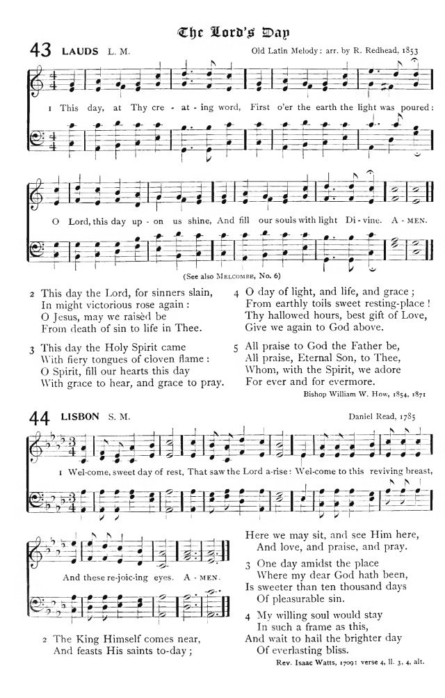 The Hymnal: published by the Authority of the General Assembly of the Presbyterian Church in the U.S.A. page 38
