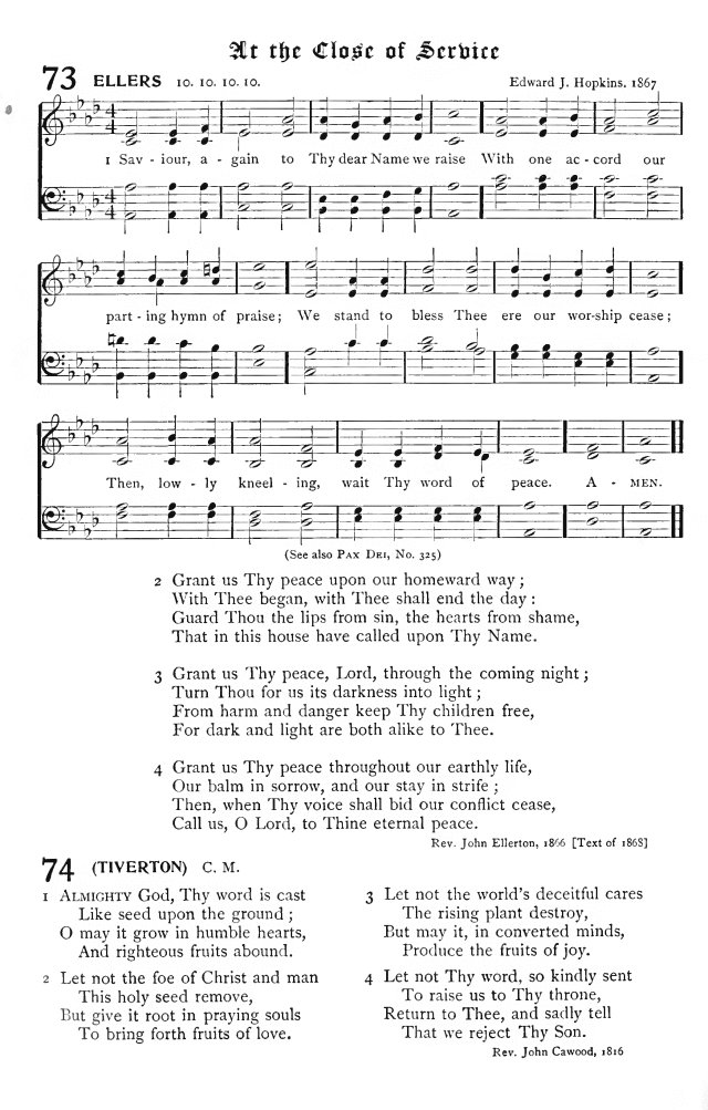 The Hymnal: published by the Authority of the General Assembly of the Presbyterian Church in the U.S.A. page 62