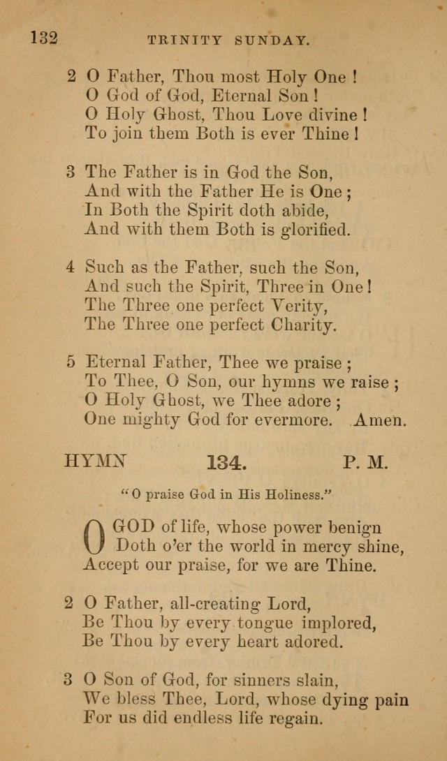 Hymns ancient and modern: for use in the services of the church, with accompanying unes page 135