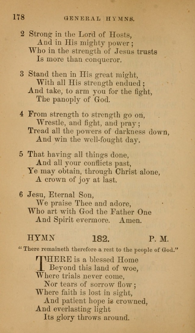 Hymns ancient and modern: for use in the services of the church, with accompanying unes page 181