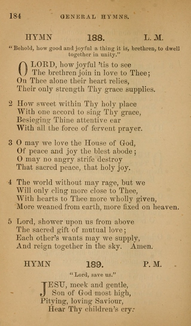 Hymns ancient and modern: for use in the services of the church, with accompanying unes page 187