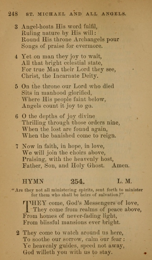 Hymns ancient and modern: for use in the services of the church, with accompanying unes page 251