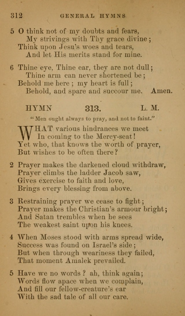 Hymns ancient and modern: for use in the services of the church, with accompanying unes page 315