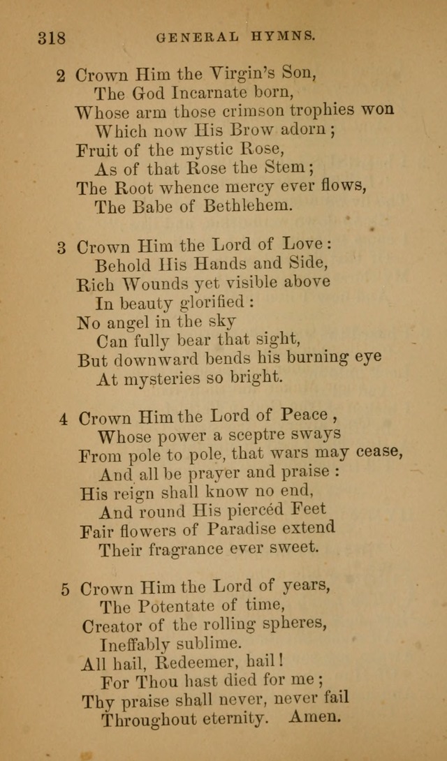 Hymns ancient and modern: for use in the services of the church, with accompanying unes page 321